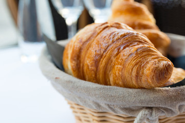 fresh croissant