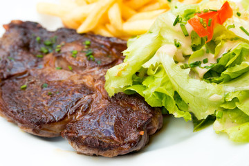 juicy steak beef