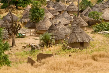 Fototapete Afrika Senegal Andyel Hut