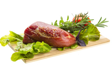 Smoked beef