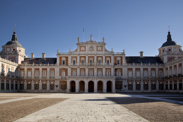 Obraz premium The royal palace in the city of Aranjues, Spain