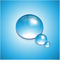 Water drop vector