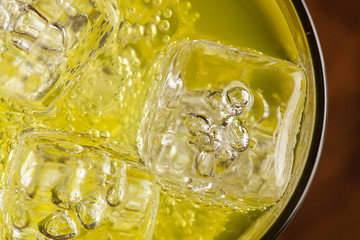 Green Energy Drink Soda