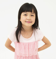 Beautiful little asian girl