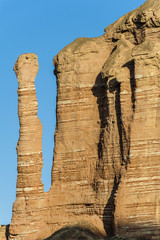 Danxia landform in Zhangye, Gansu of China