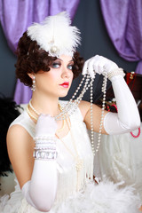 retro flapper style