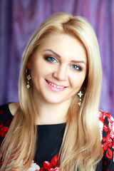 Fototapeta premium young blond woman