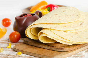 mexican food - tortilla
