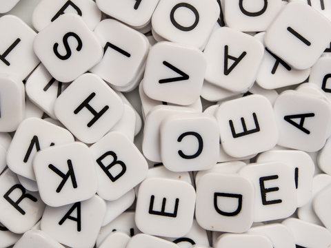 Jumble of letters