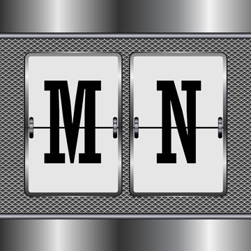 alphabet of mechanical M-N set2