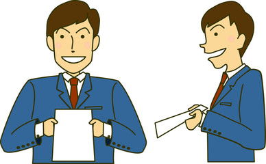 契約　サラリーマン