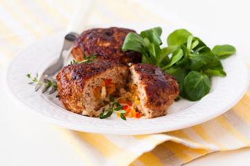 minced meat patties