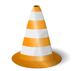 Vector Road Cone Icon