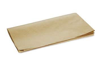 Brown paper.