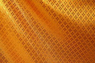 Golden Silk Texture Background