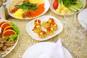 Snack with Caviar