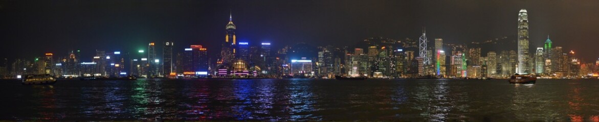 Fototapeta na wymiar Hong Kong Panorama