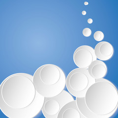 Blue Сircles background