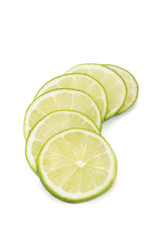 Lime slices.