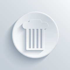 Vector light circle icon. Eps10