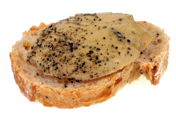 La tartine de foie gras