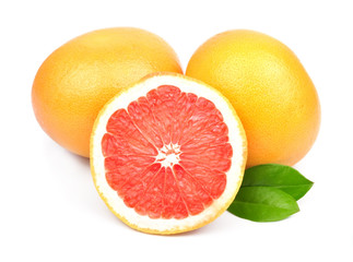Red grapefruits