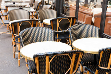 traditional Parisian coffee