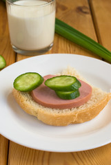 Doctoral sausage sandwich