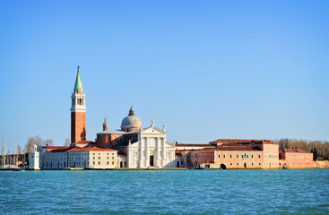 Obraz na płótnie Canvas widok na San Giorgio Maggiore, Wenecja, Włochy