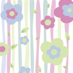 Obraz premium Floral Pattern 2603