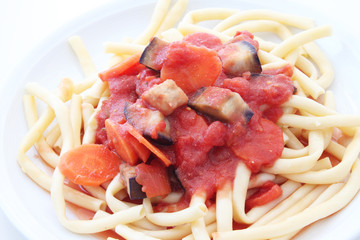 Pasta mit Gemüse