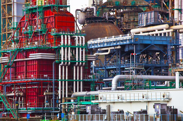 Fototapeta premium petroleum refinery