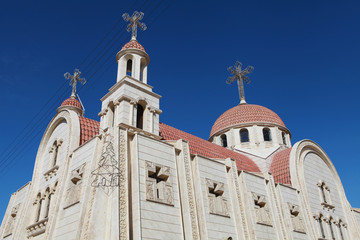 Mart Shmone Syriac Orthodox Church in Derik in North of Syria.