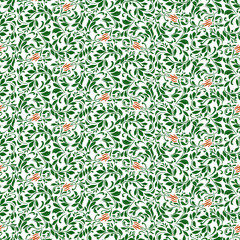 Floral seamless texture, endless pattern with flowers. Seamless