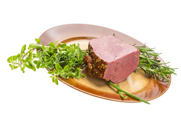 Smoked beef