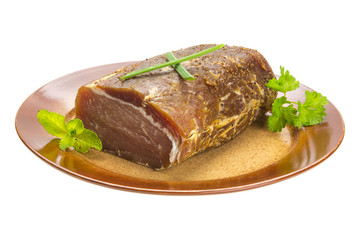 Smoked beef