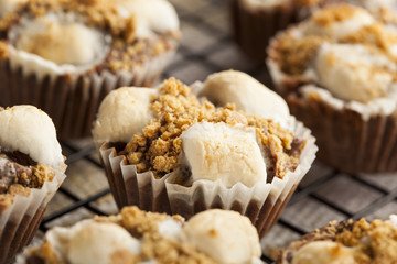 Hot Homemade Smore Cupcakes