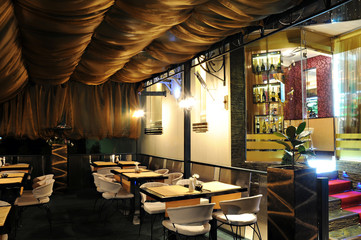modern restaurant interior