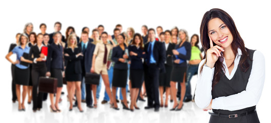 Fototapeta premium Business people team.