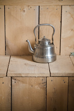 Old classic teapot.