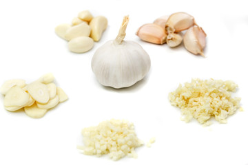 Prepare garlic for cooking
