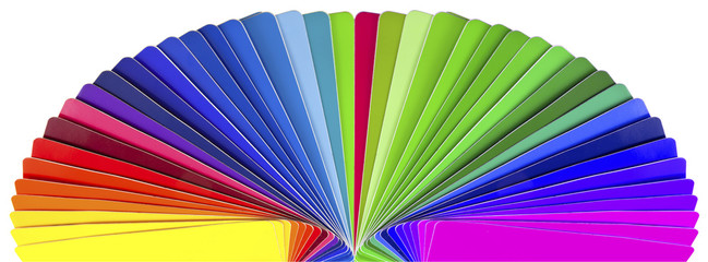 Obraz premium nuancier peinture