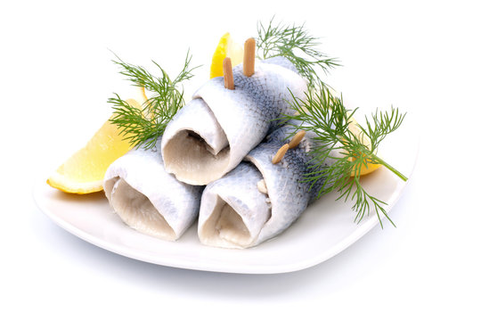 Rollmops avec aneth