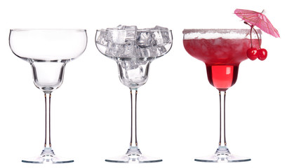 alcoholic cocktail set