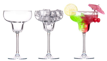 alcoholic cocktail set