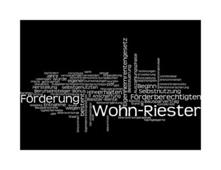 Fototapeta premium Wohn-Riester