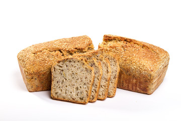 Homemade wholemeal bread