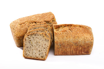 Homemade wholemeal bread