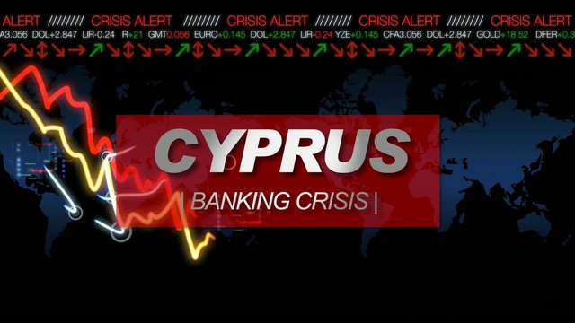 Cyprus banking crisis euro financial animation video cypriot