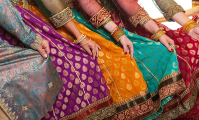 Fototapeten Bollywood dancers dress © Fyle